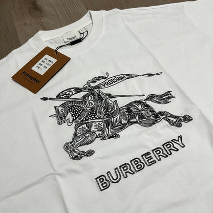 Camiseta OVERSIZE BURBERRY WHITE